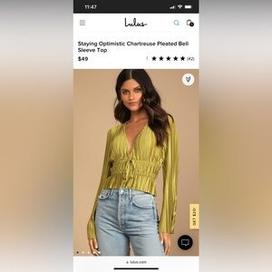 Lulus NWT top!